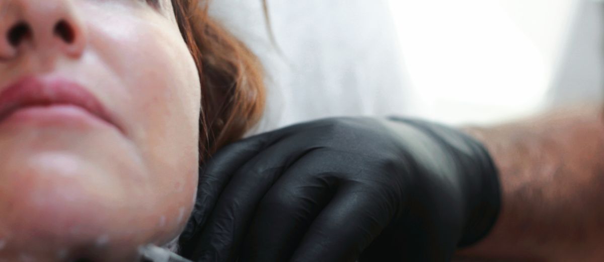 Tratamiento de medicina estética en clínica
